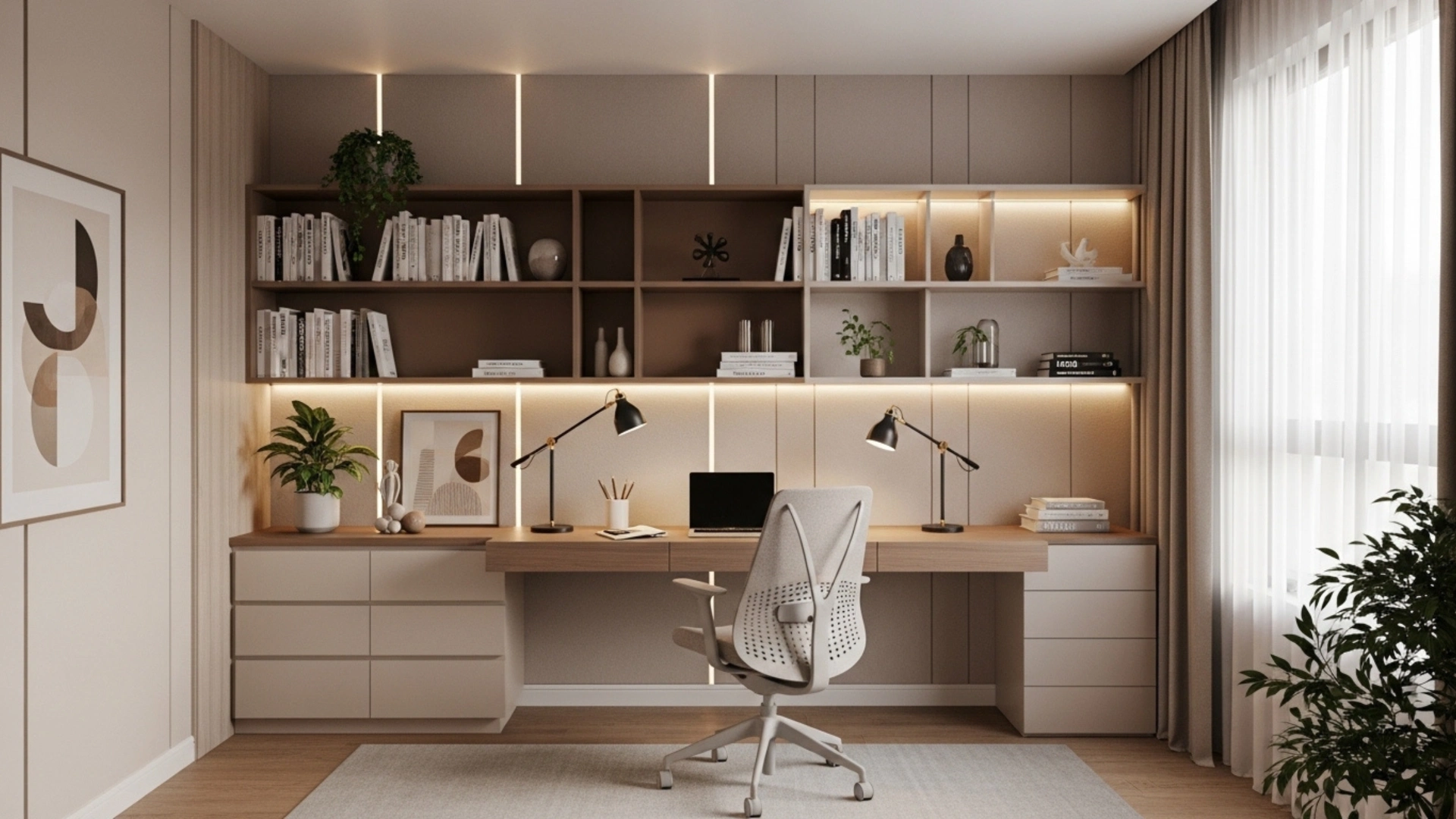 Study Room Interior Design