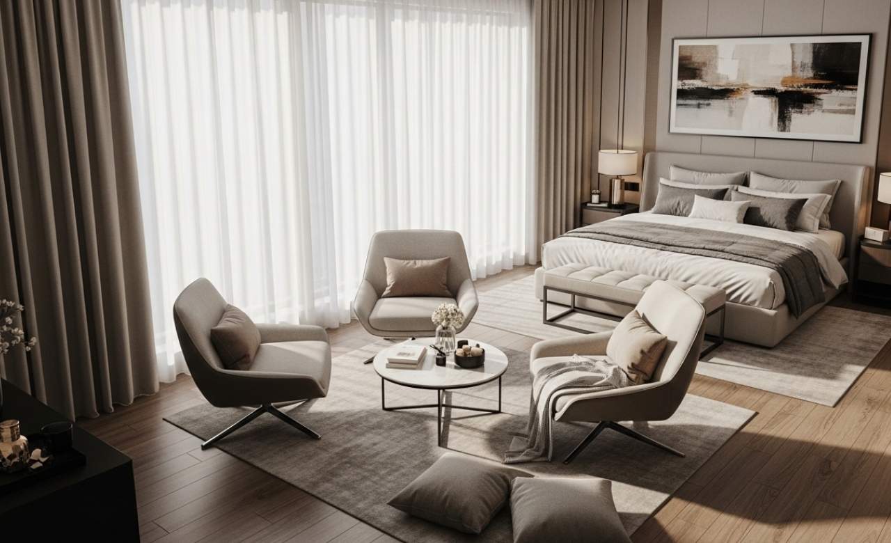 Classy Bedroom Designs for Couples (UAE)